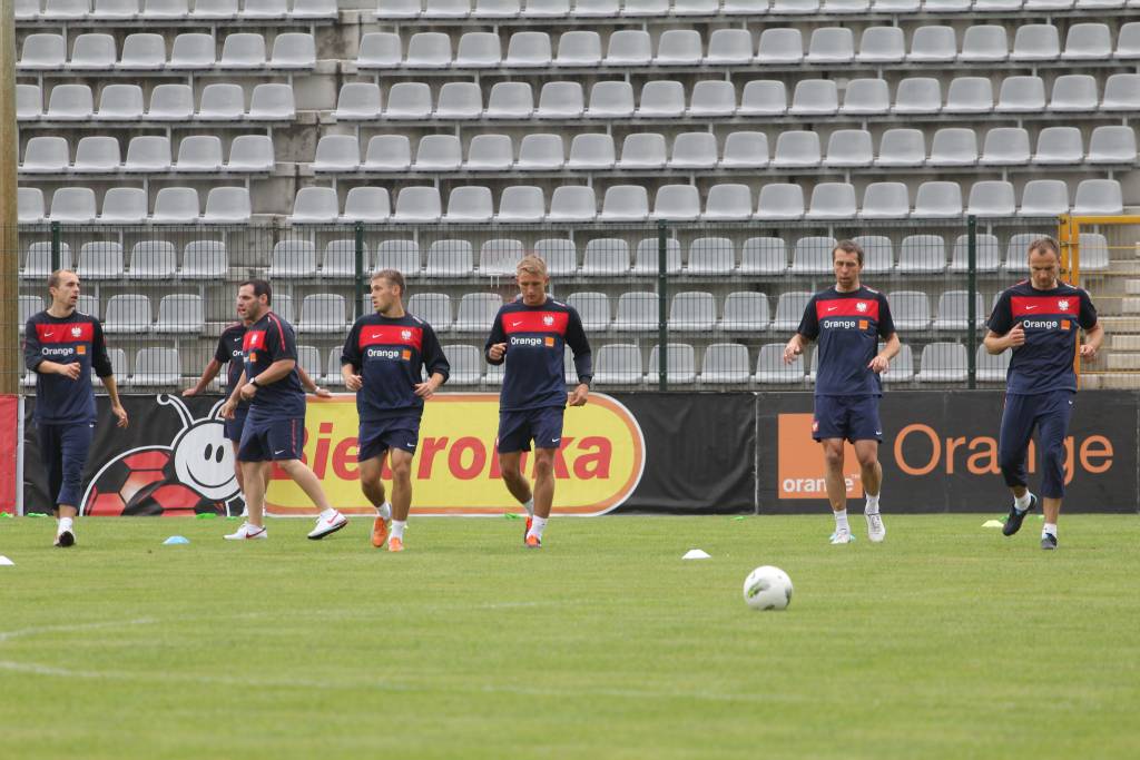 Pierwszy trening kadry w Legnicy