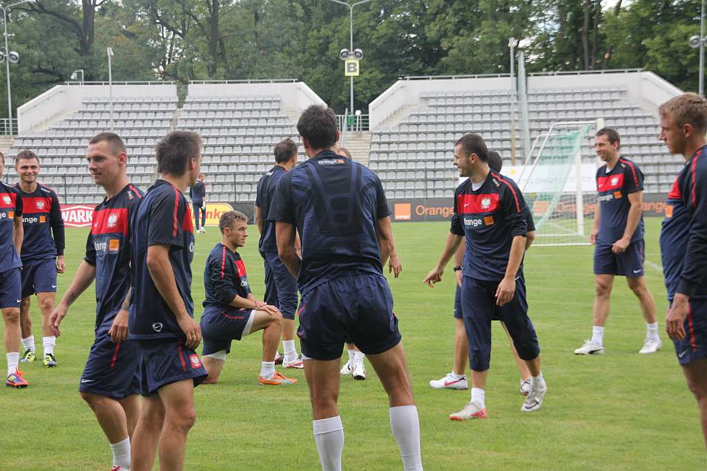 Pierwszy trening kadry w Legnicy