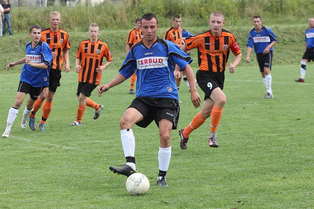 Błękitni - Chrobry II 7:0