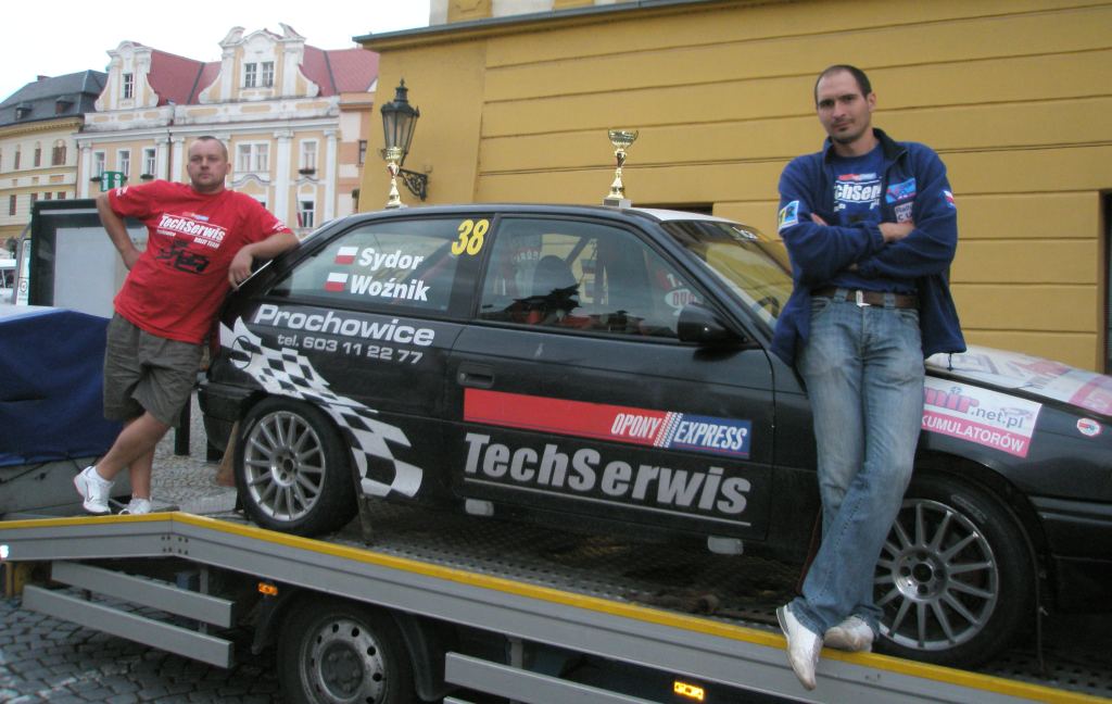 TechSerwis Rally Team na czeskim Rajdzie