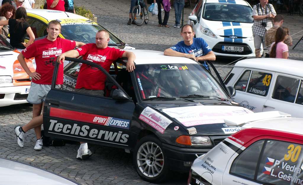 TechSerwis Rally Team na czeskim Rajdzie