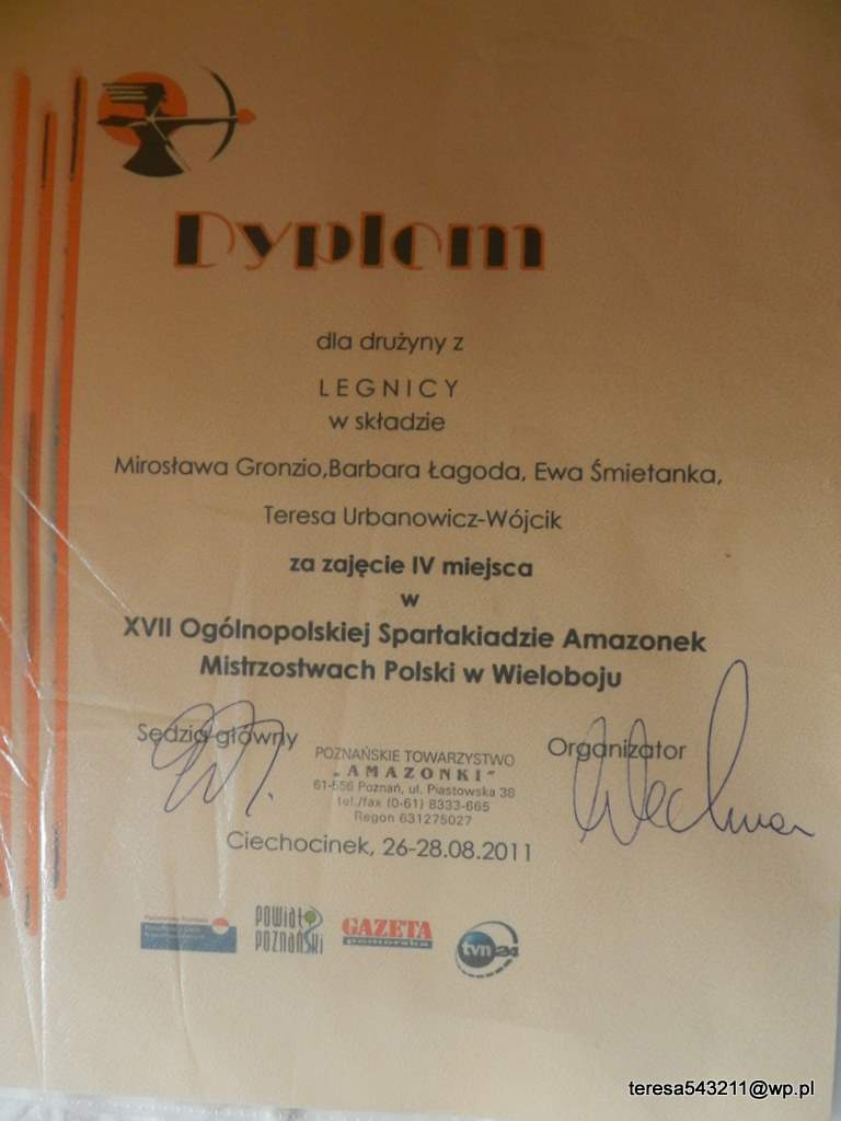 Legnickie Amazonki czwarte w wieloboju