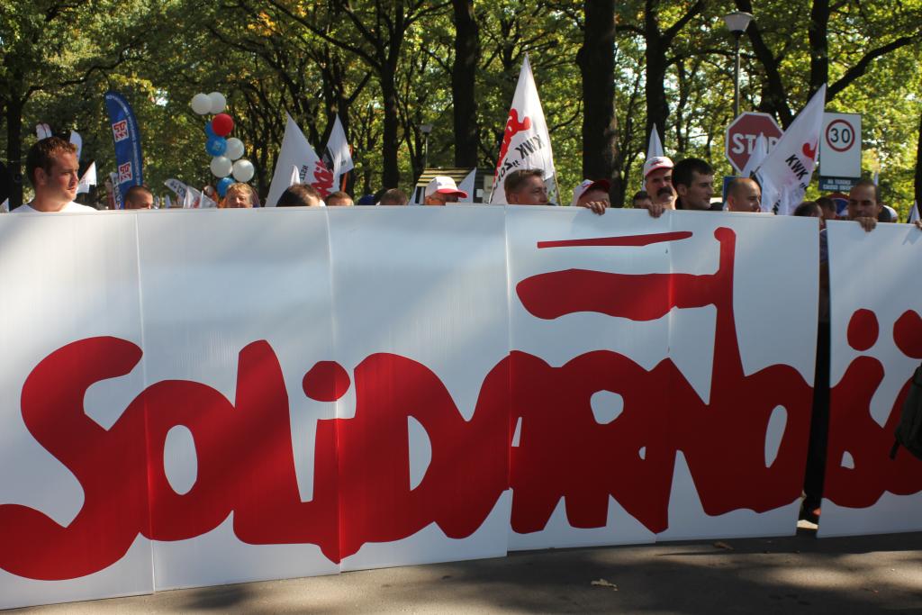 Związkowcy manifestowali we Wrocławiu