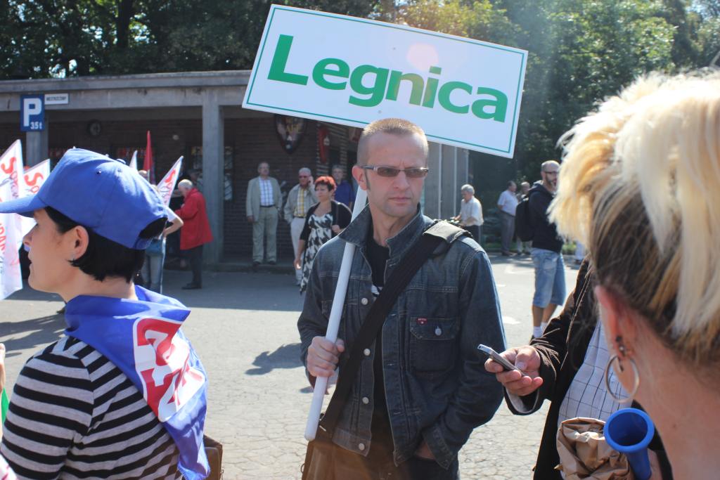 Związkowcy manifestowali we Wrocławiu