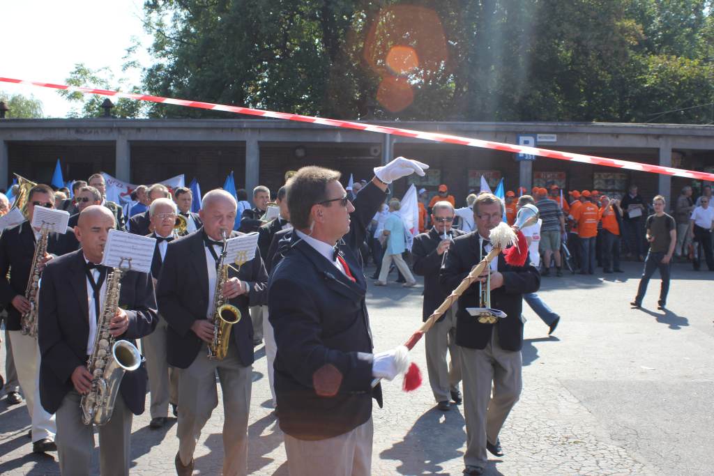 Związkowcy manifestowali we Wrocławiu