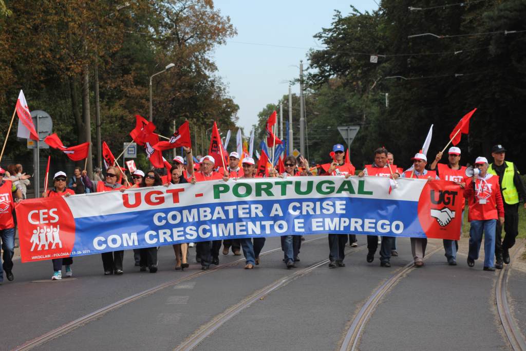 Związkowcy manifestowali we Wrocławiu