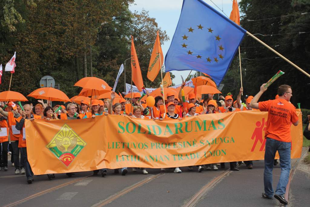 Związkowcy manifestowali we Wrocławiu