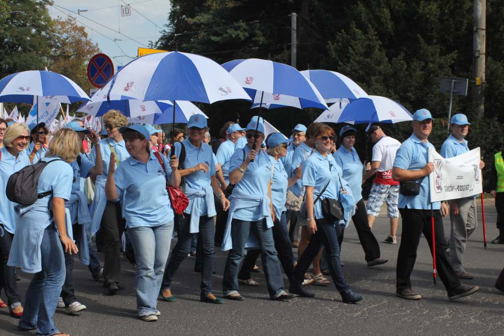 Związkowcy manifestowali we Wrocławiu