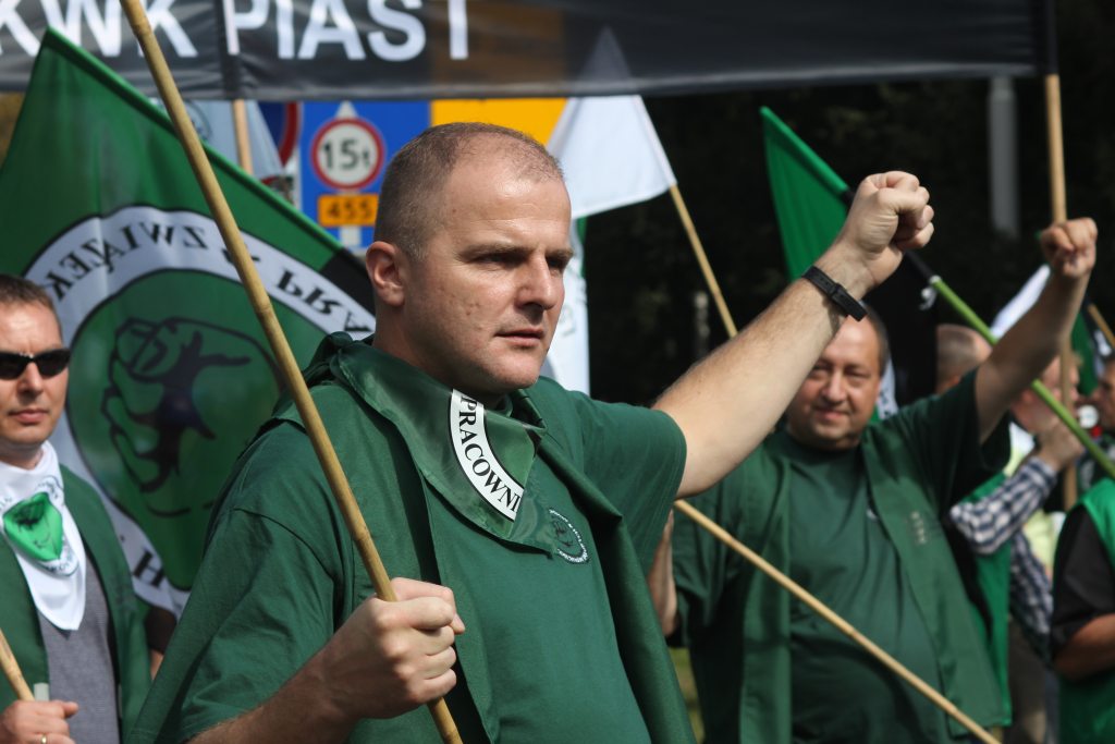 Związkowcy manifestowali we Wrocławiu