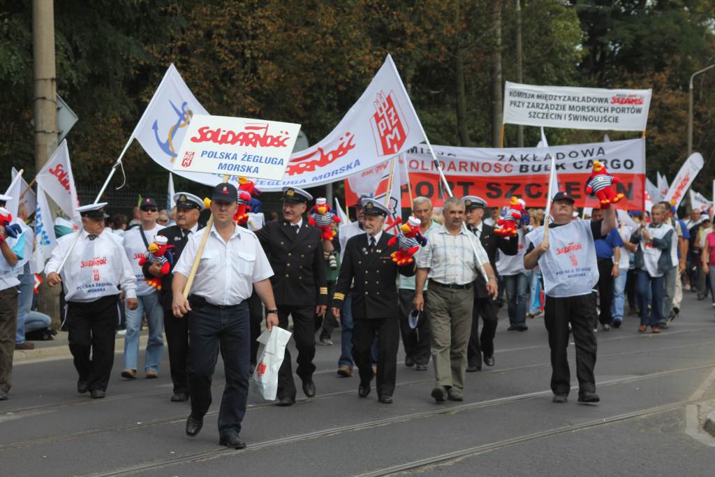 Związkowcy manifestowali we Wrocławiu