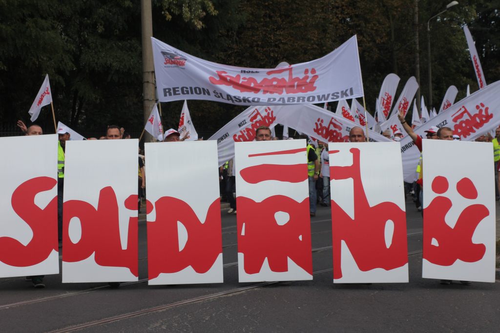 Związkowcy manifestowali we Wrocławiu