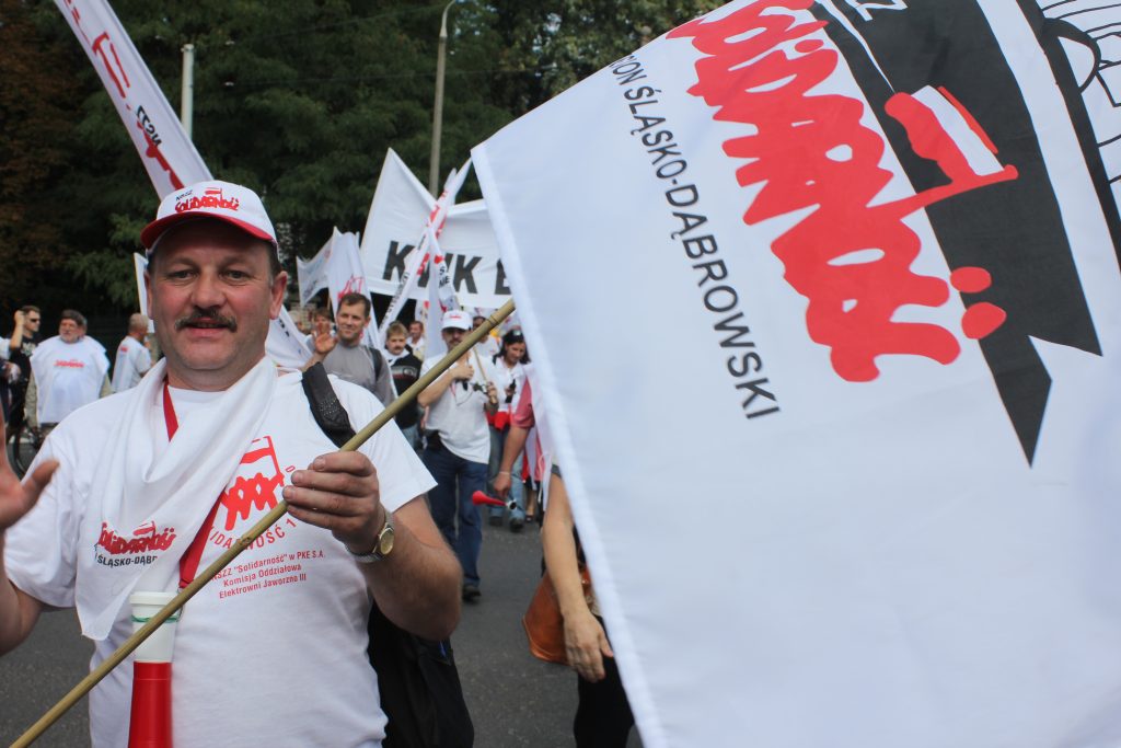 Związkowcy manifestowali we Wrocławiu