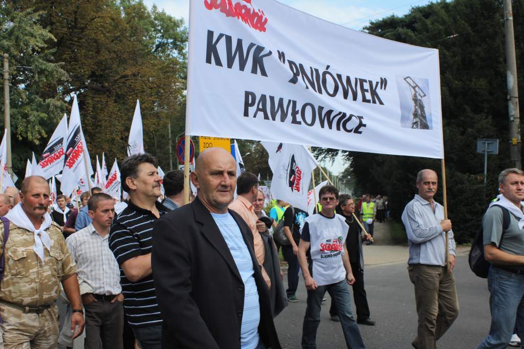 Związkowcy manifestowali we Wrocławiu