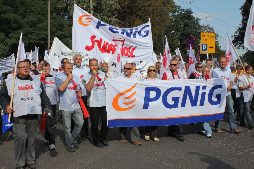Związkowcy manifestowali we Wrocławiu
