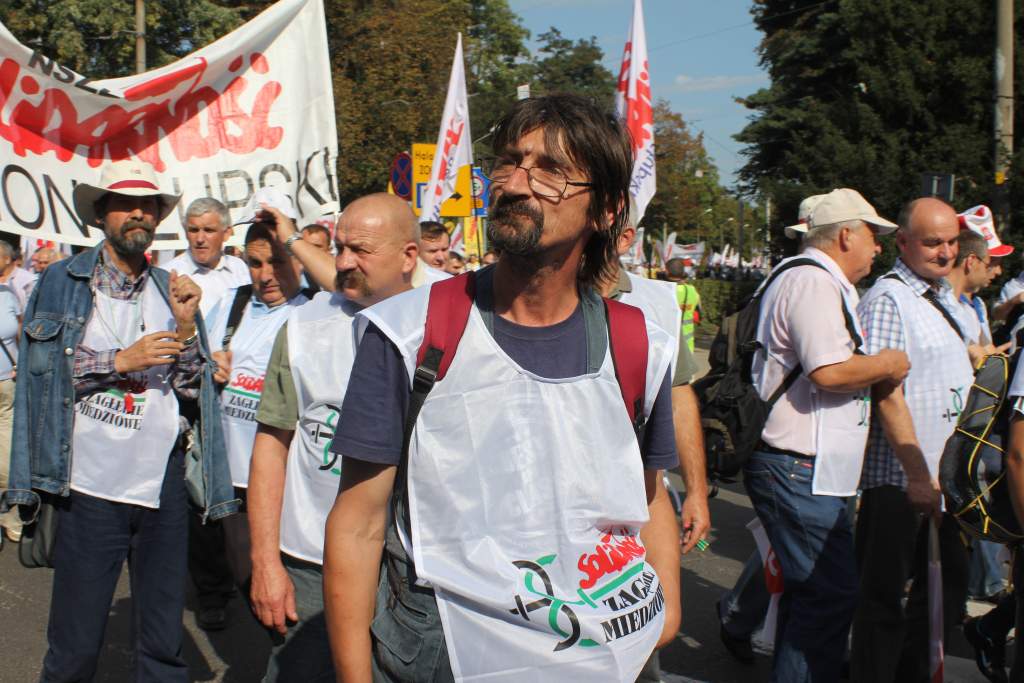 Związkowcy manifestowali we Wrocławiu