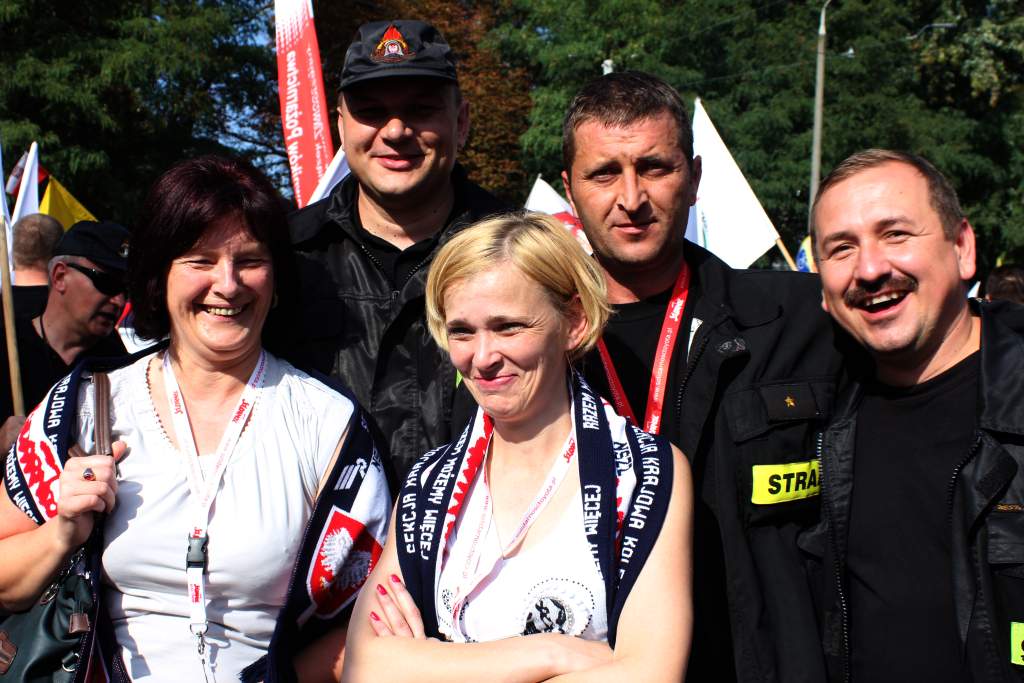 Związkowcy manifestowali we Wrocławiu
