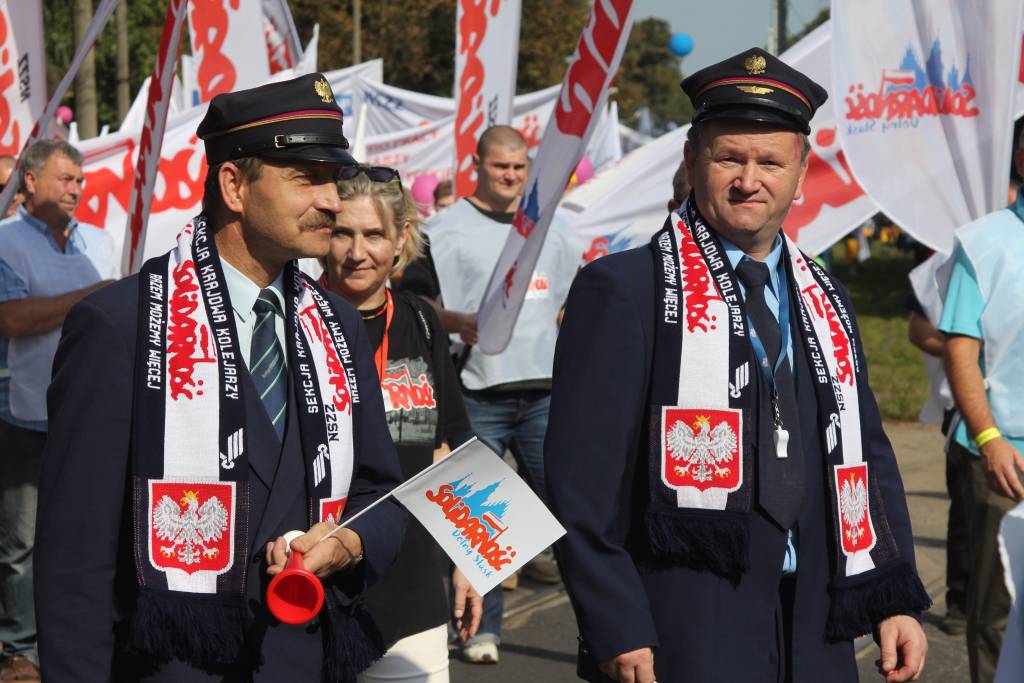 Związkowcy manifestowali we Wrocławiu