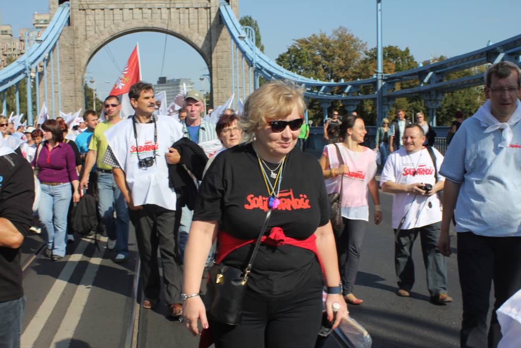 Związkowcy manifestowali we Wrocławiu