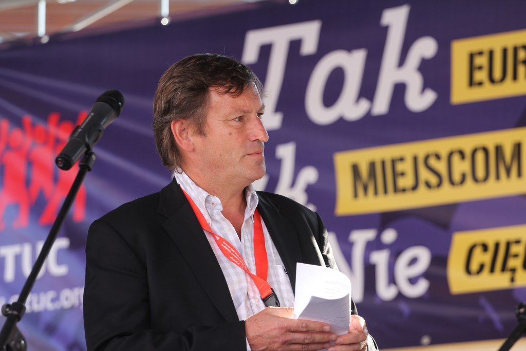 Związkowcy manifestowali we Wrocławiu