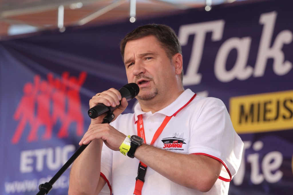 Związkowcy manifestowali we Wrocławiu