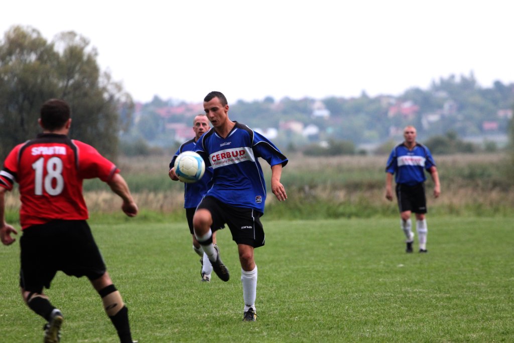 Błękitni - Sparta 1:5