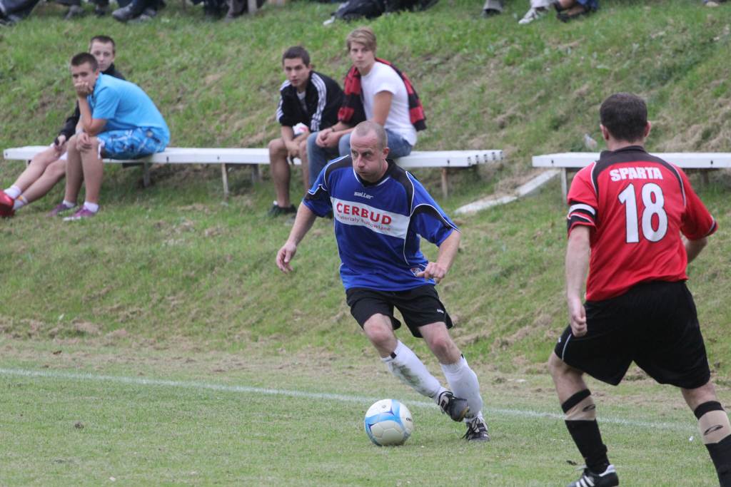 Błękitni - Sparta 1:5