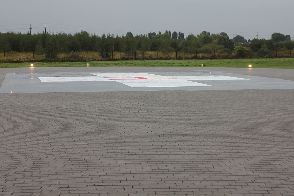 Otwarcie heliportu w Legnicy