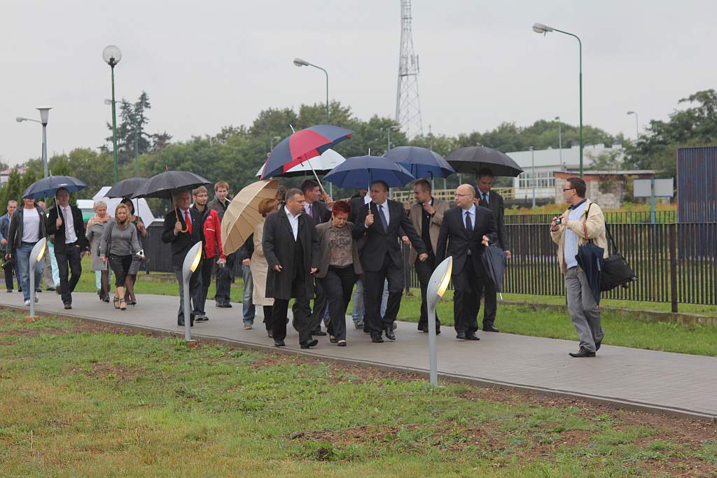 Otwarcie heliportu w Legnicy