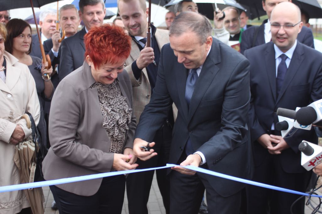 Otwarcie heliportu w Legnicy