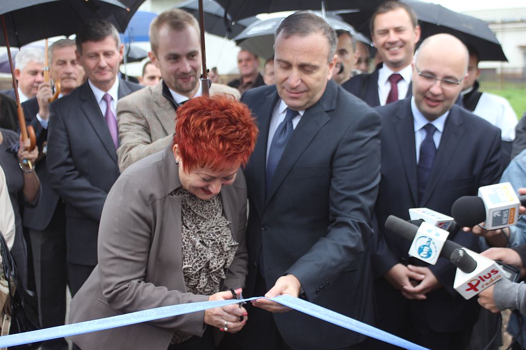 Otwarcie heliportu w Legnicy