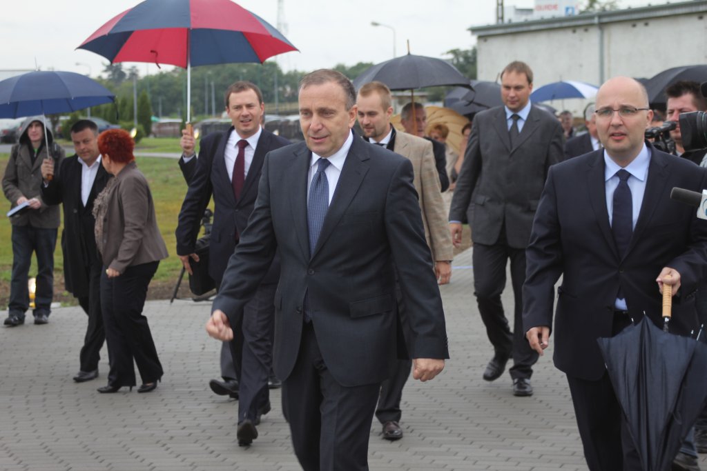 Otwarcie heliportu w Legnicy