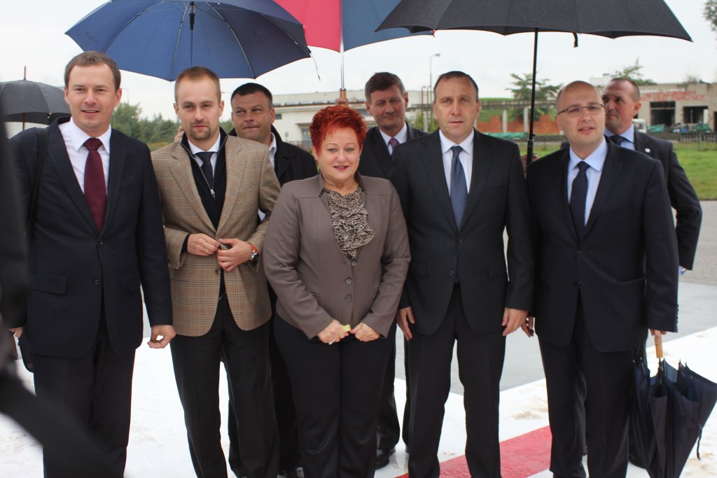 Otwarcie heliportu w Legnicy