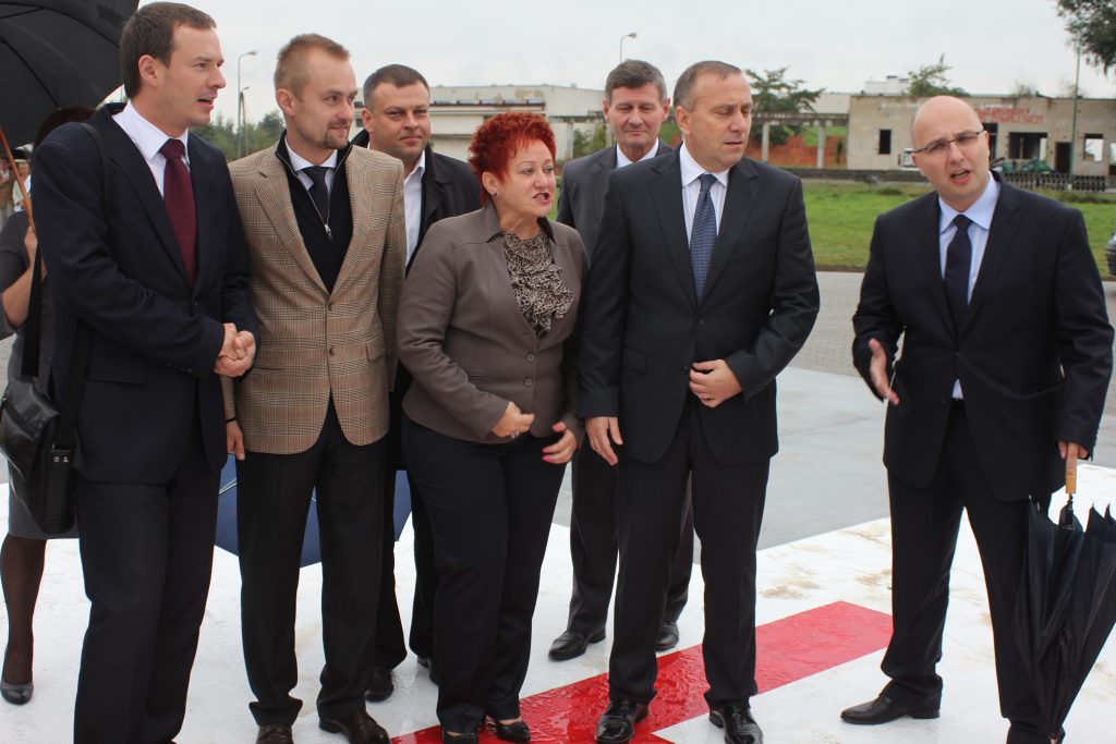 Otwarcie heliportu w Legnicy