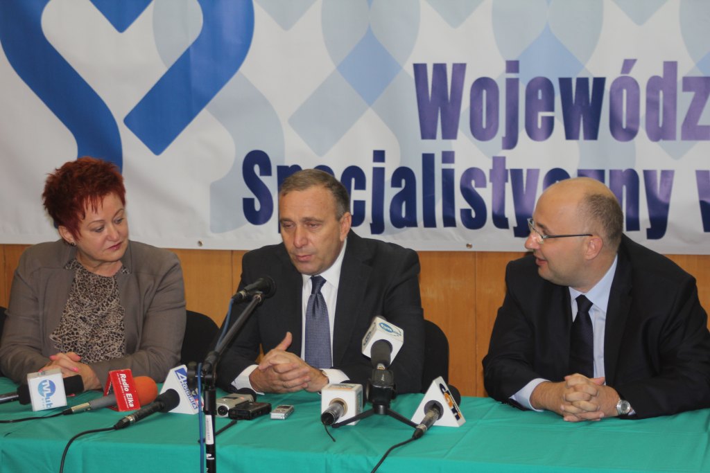 Otwarcie heliportu w Legnicy