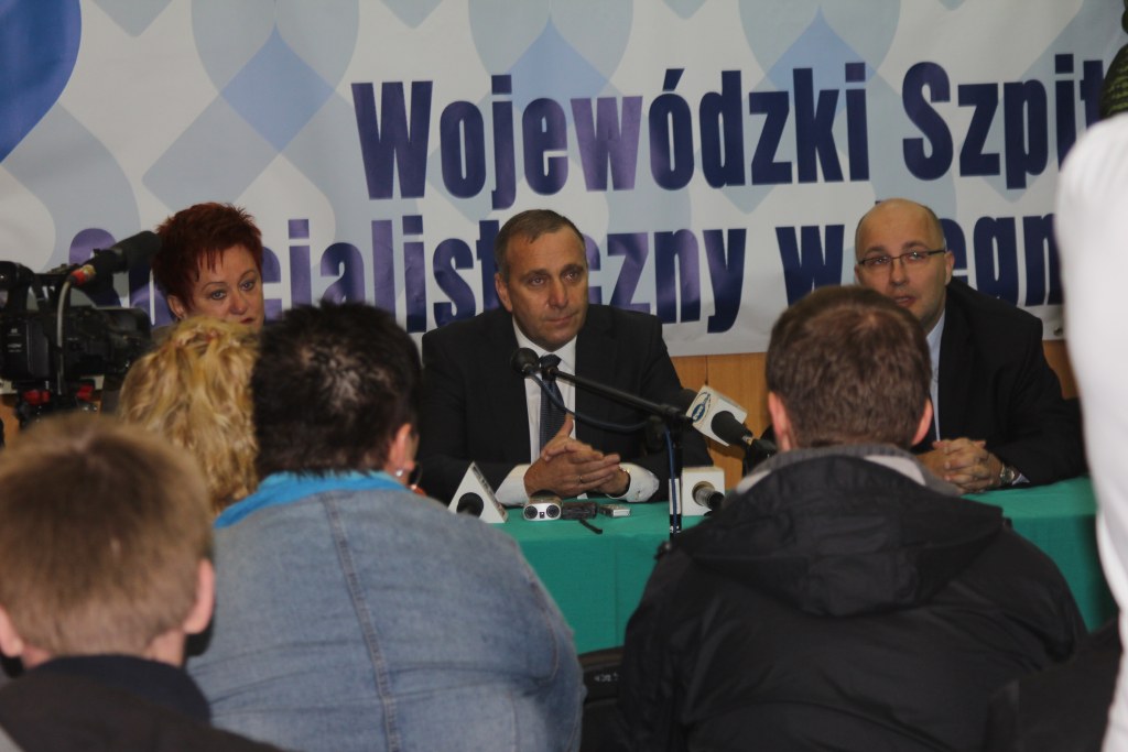 Otwarcie heliportu w Legnicy