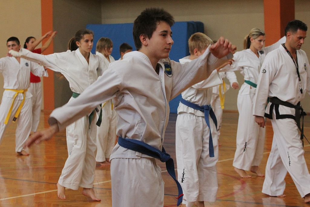 Trening Legnickiego Klubu Taekwon-do