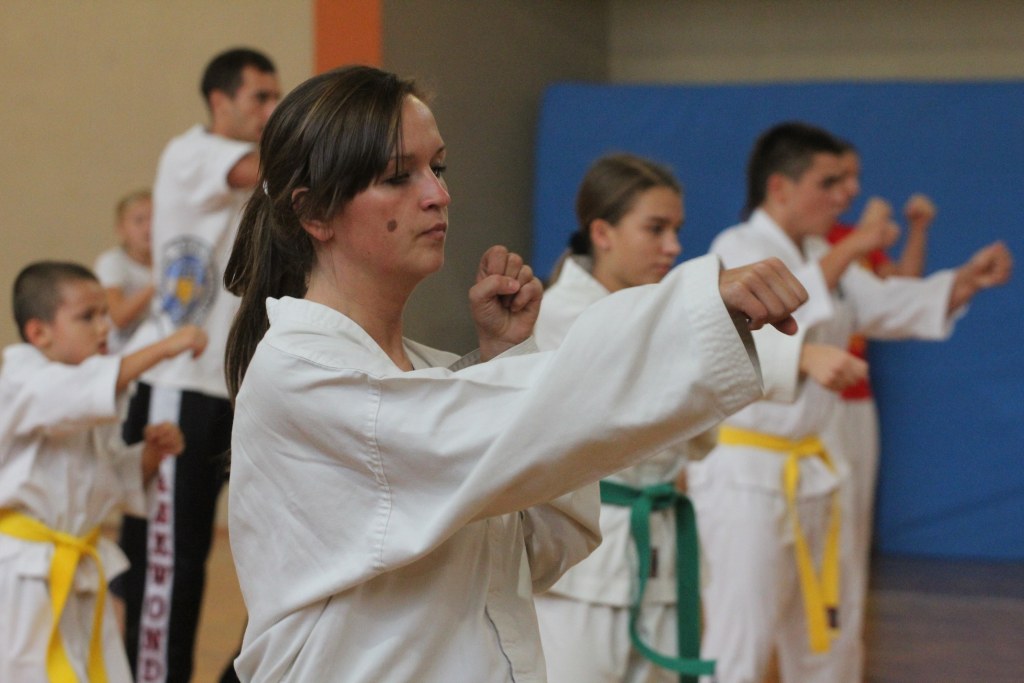 Trening Legnickiego Klubu Taekwon-do