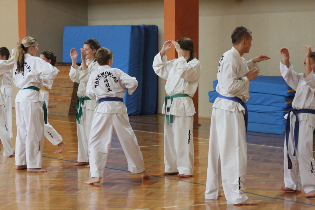 Trening Legnickiego Klubu Taekwon-do