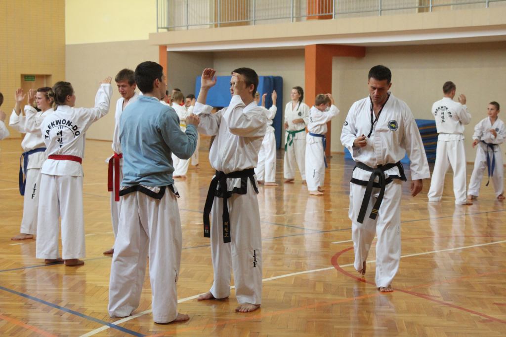 Trening Legnickiego Klubu Taekwon-do
