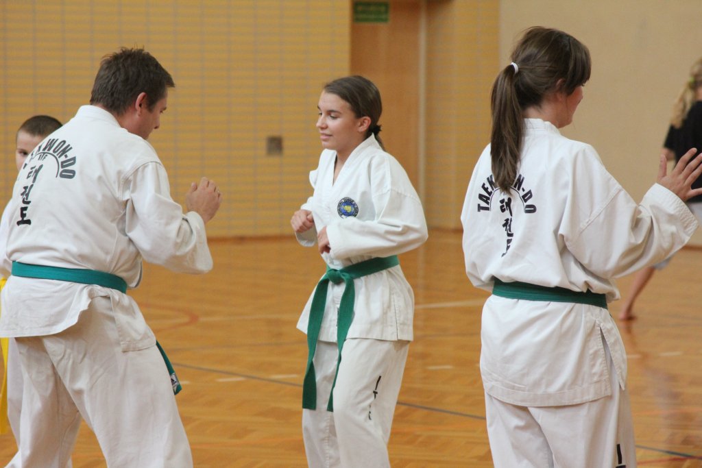 Trening Legnickiego Klubu Taekwon-do