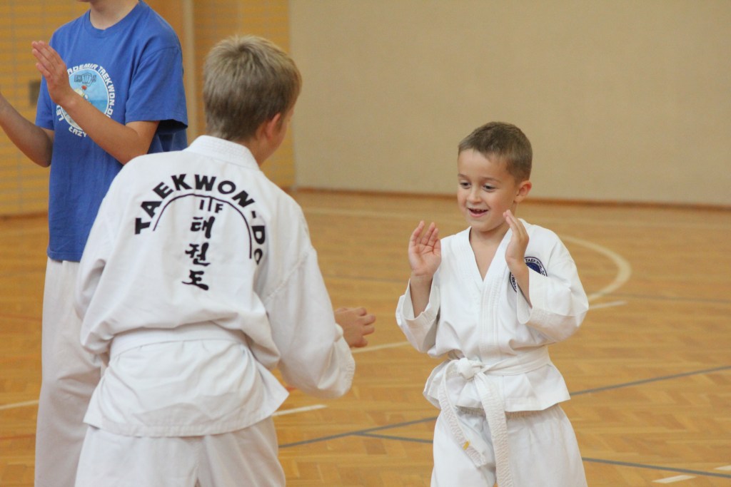 Trening Legnickiego Klubu Taekwon-do
