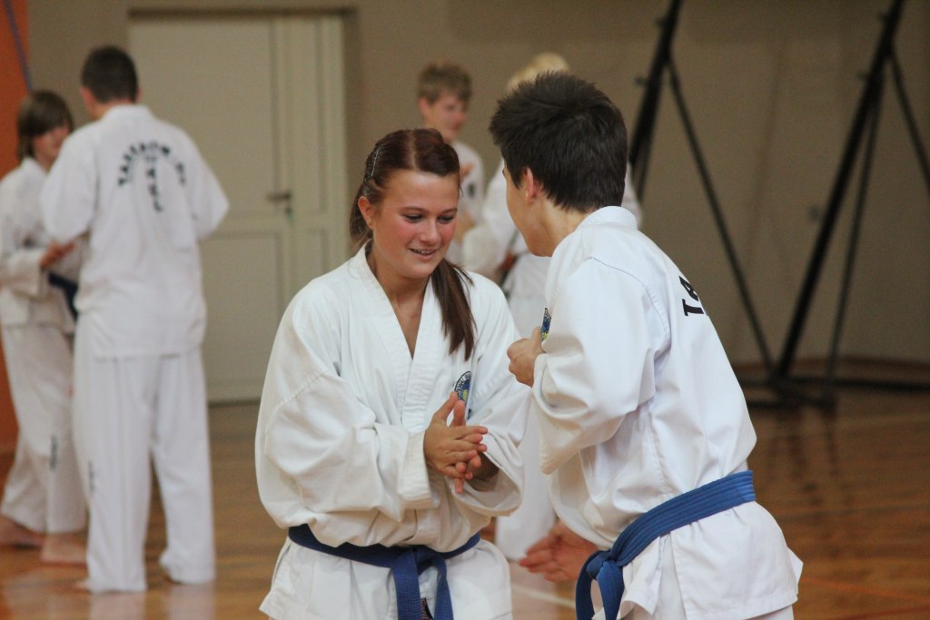 Trening Legnickiego Klubu Taekwon-do
