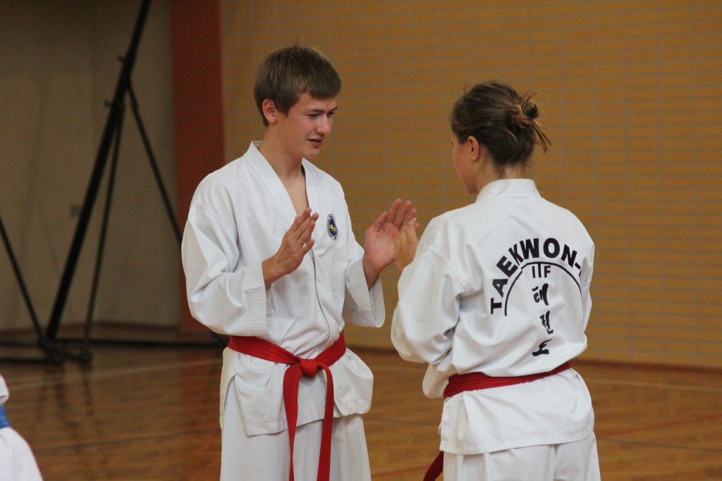 Trening Legnickiego Klubu Taekwon-do