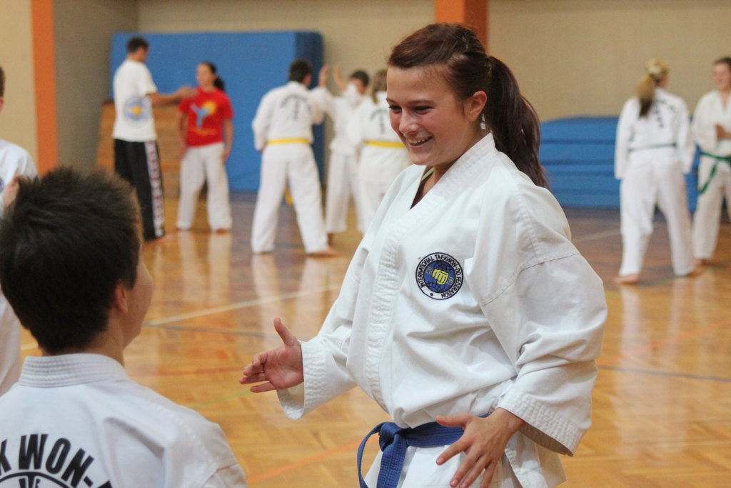 Trening Legnickiego Klubu Taekwon-do