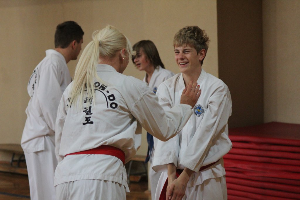 Trening Legnickiego Klubu Taekwon-do
