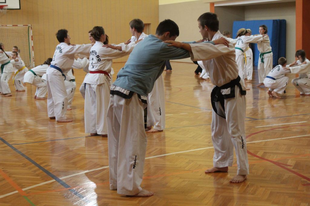 Trening Legnickiego Klubu Taekwon-do