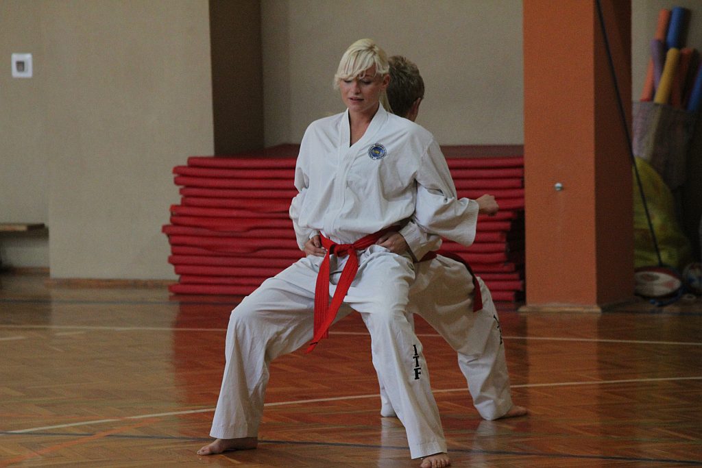 Trening Legnickiego Klubu Taekwon-do