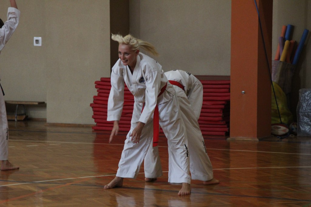 Trening Legnickiego Klubu Taekwon-do
