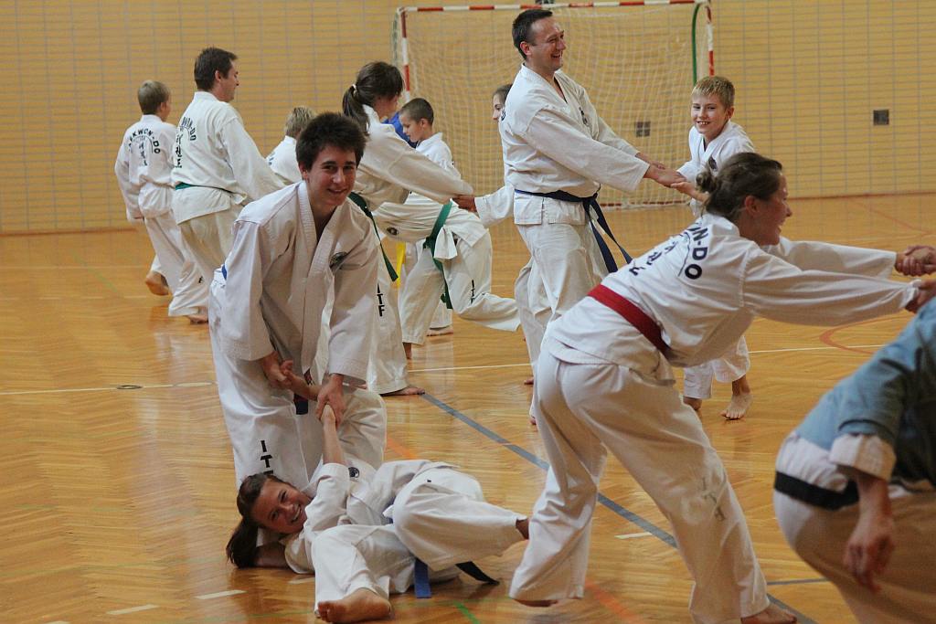 Trening Legnickiego Klubu Taekwon-do