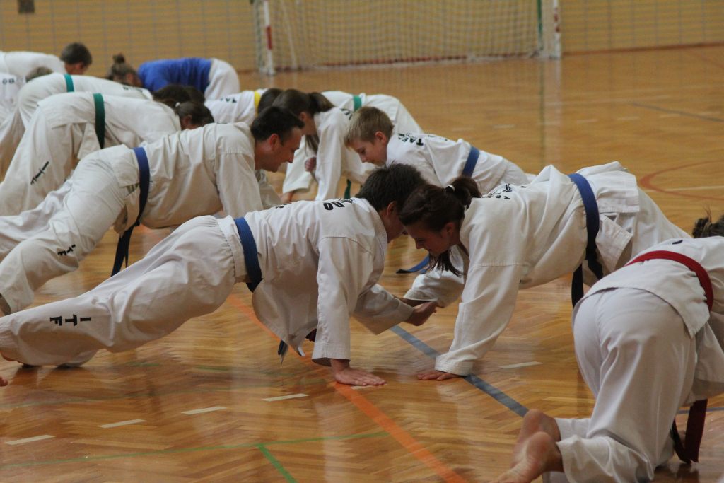 Trening Legnickiego Klubu Taekwon-do